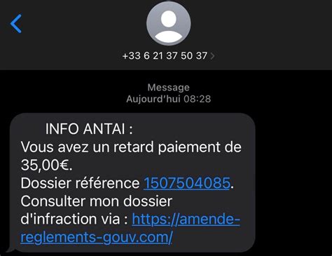 Arnaque Au Retard D Amende Non Pay Phishing Malekal