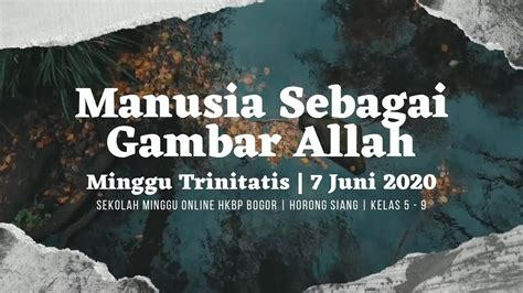 Ibadah Online SM HKBP Bogor Minggu Trinitatis 7 Juni 2020 Kelas 5 9