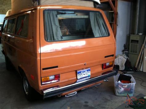 1980 Volkswagen Vw Vanagon Westfalia Westy Camper Van