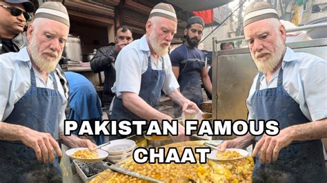 Karachi Famous Chana Chaat 36 Year Old Famous Chana Chaat Wala