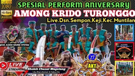 Among Krido Turonggo Live Sempon Keji Muntilan Youtube