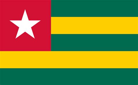 Togo Flag Image and Meaning | Togo Flag Updated 2024