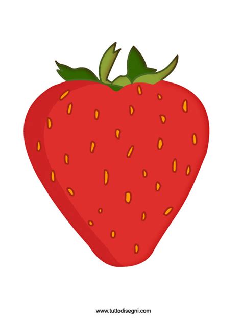 Fragola Immagine Da Stampare Tuttodisegni