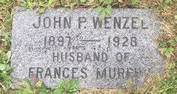 John P Wenzel 1897 1928 Mémorial Find a Grave