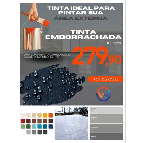 Tinta Emborrachada Impermeabilizante Borracha L Quida F Rmula Decor