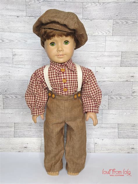 Pioneer Boy Fits 18 Inch Dolls Historical Clothing Boy Doll Etsy