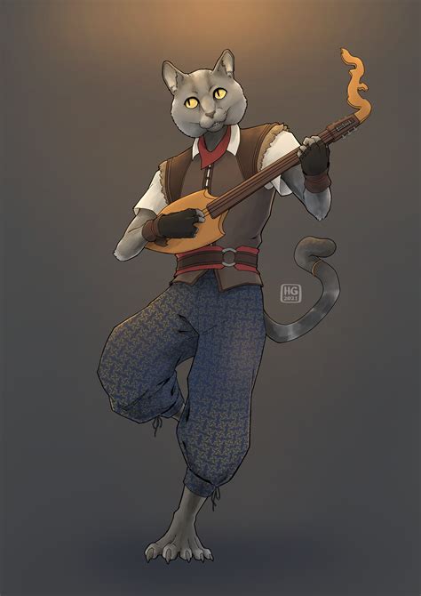 Artstation Tabaxi Bard