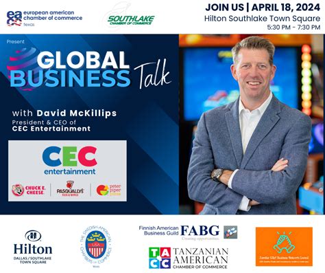 Global Business Talks With Cec Entertainment President Ceo Dave