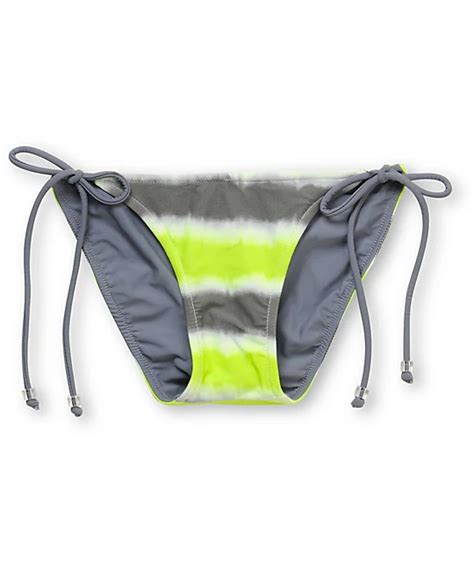 Gossip Wipe Out Reversible String Bikini Bottom Zumiez