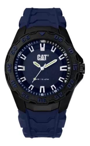 Reloj Caterpillar Hombre Motion Evo Lh Sumergible Color Del Fondo Azul