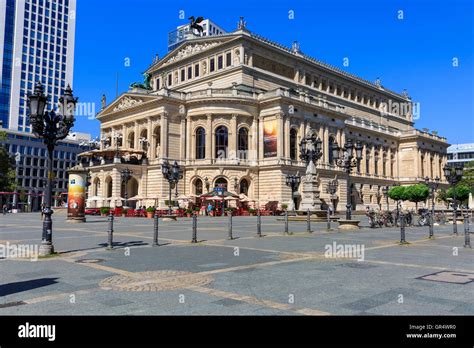 Frankfurt Alte Oper The Old Opera Concert Hall Former Opera House On