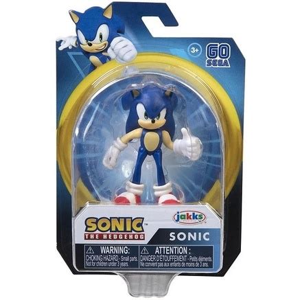 Boneco Sonic The Hedgehog Articulado Sonic Candide Shopee Brasil