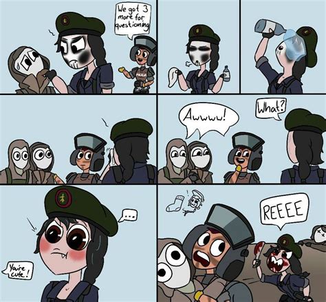 Pin By 송인서 On 만화 일러 Rainbow Six Siege Memes Rainbow Six Siege Art