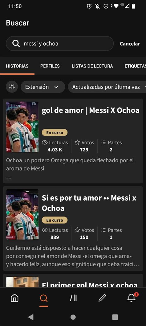 Emily On Twitter Bldo Ya Empezaron Con Las Fanfics De Messi Y Ochoa