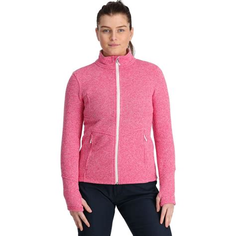 Spyder Soar Full Zip Fleece Jacket Women S Clothing