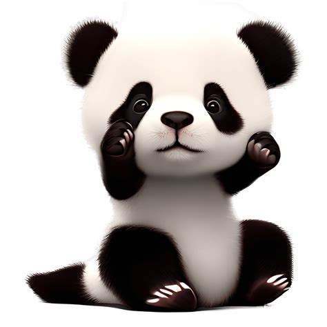 Cute and Adorable Baby Panda Bear · Creative Fabrica