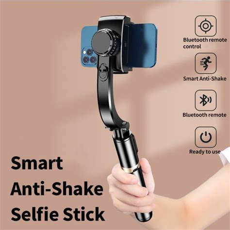 Q08 Handheld Gimbal Smartphone Bluetooth Handheld Stabilizer With