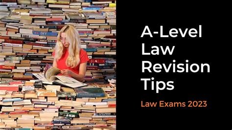 A Level Law Exam Revision Tips 2023 Youtube