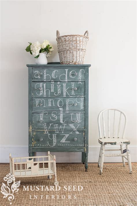 How To Make A Vintage Green Chalkboard With Milk Paint Miss Mustard