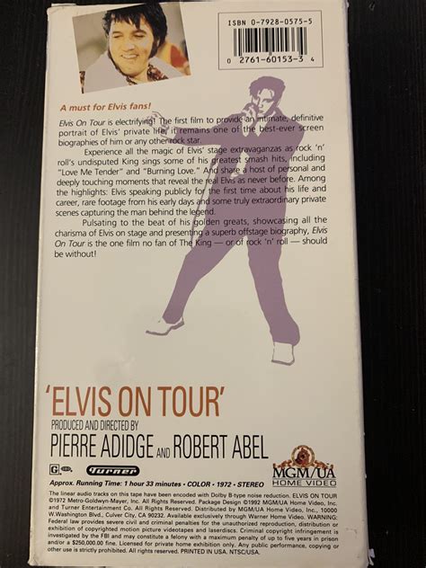 Elvis Elvis On Tour Vhs For Sale In Lewisville Tx Offerup