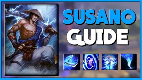 Smite The Complete Susano Guide Build For Season 5 Jungle YouTube