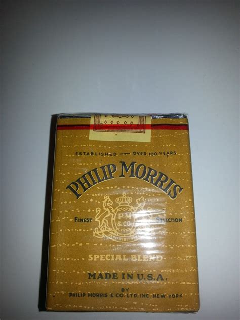 Old Philip Morris cigarettes | Collectors Weekly