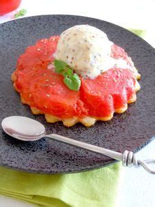 Tomates Tatin Et Glace La Moutarde L Ancienne La Gourmandise