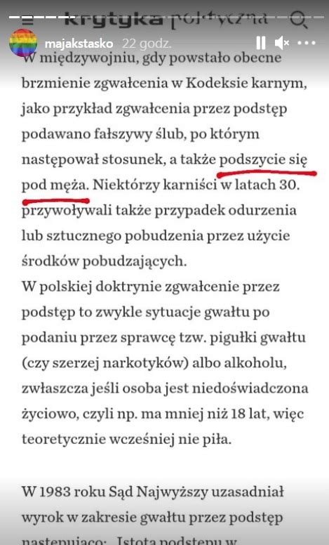 Paweł Tyburski dopuścił się GWAŁTU Tak brzmi opis gwałtu Kozaczek