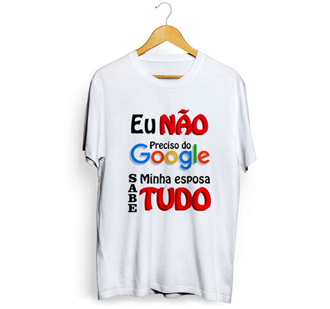 Camiseta Engra Ada Meme Minha Esposa Sabe Tudo Elo