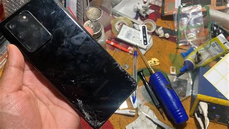 Samsung S20 Ultra Back Glass Replacement Youtube