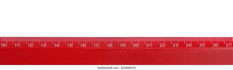 Ruler Measuring Length Markings Centimeters Isolated Stock Photo 2214669151 | Shutterstock