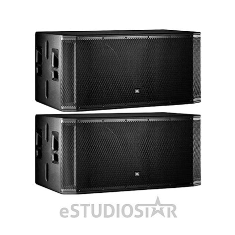 Jbl Srx S Dual Passive Subwoofer System Pair Reverb