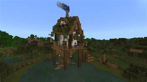 I Transformed A Witch Hut By Uanderistic Witch Hut Cute Minecraft