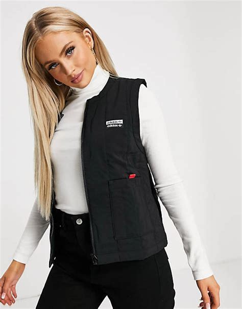 Adidas Originals Ryv Utility Gilet In Black Asos