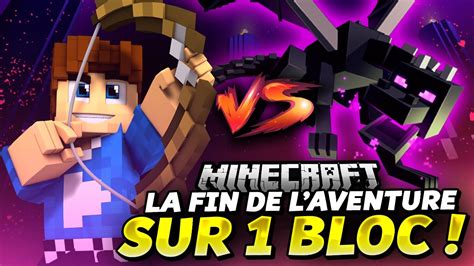 Minecraft Mais Sur Un Seul Et Unique Bloc Fin Youtube