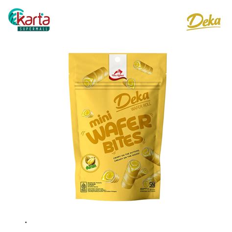 Deka Mini Wafer Bites Durian 72g Shopee Malaysia