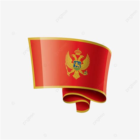 Montenegro Flag Vector PNG Images Montenegro National Flag