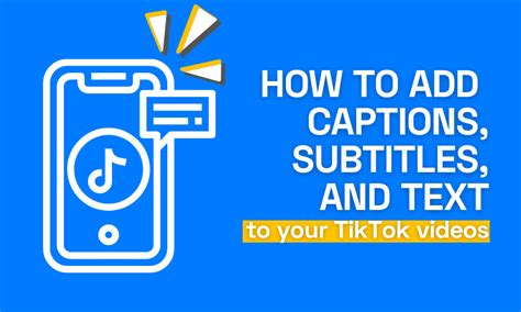 How To Add Captions Subtitles And Text To Your Tiktok Videos Flixier