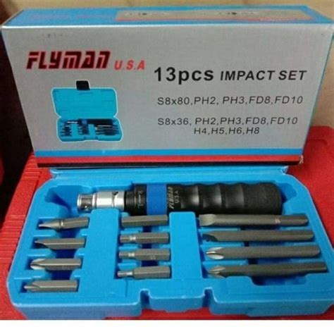 13pcs Impact Drive Set Original Flyman Usa Shopee Philippines