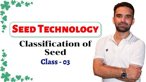 Seed Technology Class Classification Of Seed Afo Nsc Pre