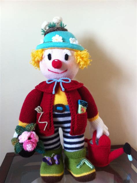 Bertie Bloomer Knitted Clown Loved Making This Excellent Pattern