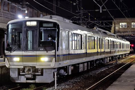 2nd Train 【jr西】221系na417編成網干総合車両所出場回送の写真 Topicphotoid36340