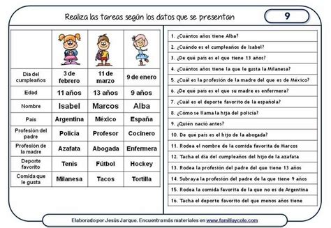 Seguir Instrucciones Comprensi N Lectora Lectura Y Escritura