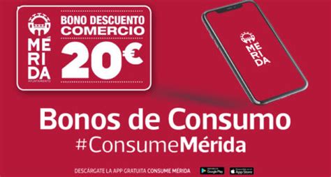 Campaña Bonos al Consumo Consume Mérida Ayuntamiento de Mérida