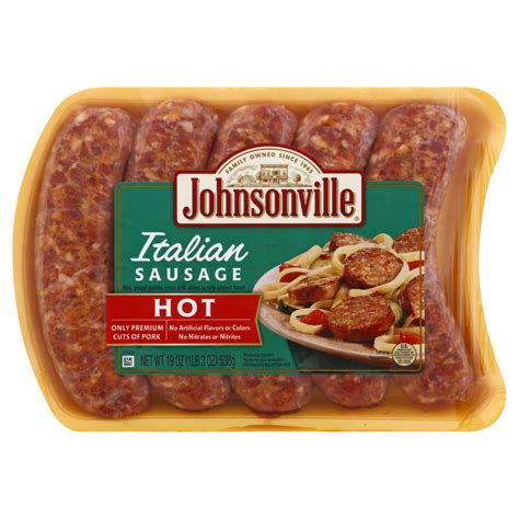 Johnsonville Sweet Italian Sausage Nutrition Home Alqu