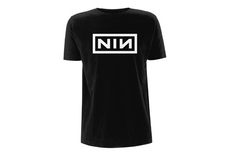 Nine Inch Nails Nin White Logo Official Mens Short Sleeve T Shirt