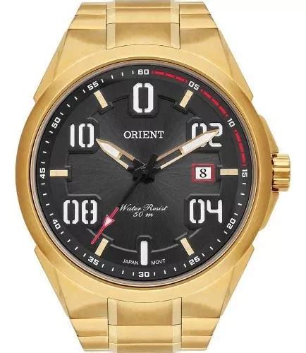 Reloj Pulsera Orient Dourado Rel Gio Orient Anal Gico Dourado Masculino