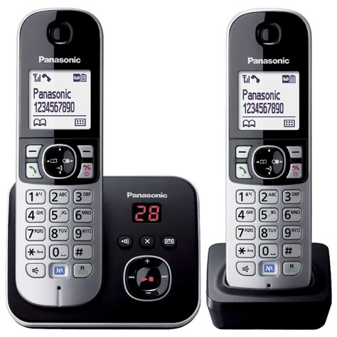 Panasonic Cordless Phone Plus Handset Kx Tg Alb Officeworks