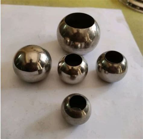 Round Stainless Steel Railing Hollow Ball Set At Rs Piece In