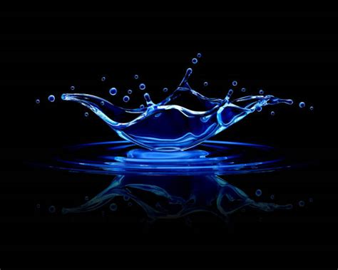 3100 Blue Water Splash On Black Stock Photos Pictures And Royalty Free